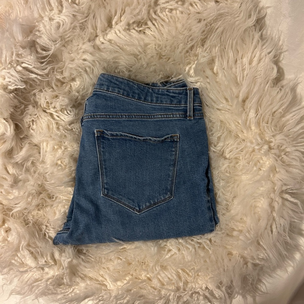 Old Navy Women's Power Slim Straight High Rise Jeans